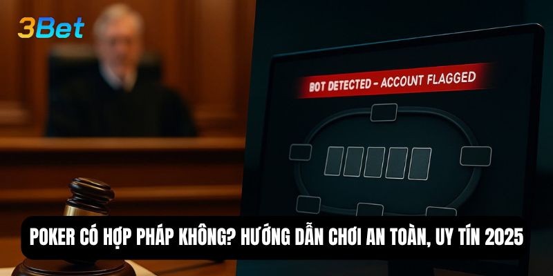 3BET Poker có hợp pháp không? Hướng dẫn chơi an toàn, uy tín 2025