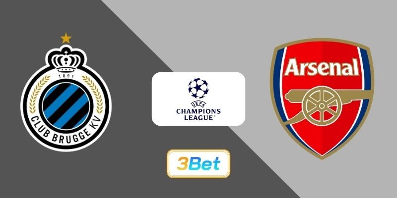 3BET Soi kèo Club Brugge vs Arsenal 03h00 ngày 11/12/2025 - Champions League