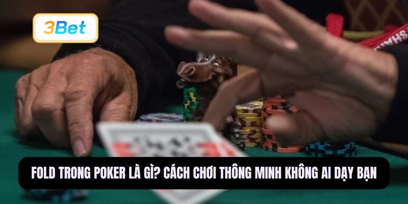 3BET Fold trong Poker là gì? Cách chơi thông minh không ai dạy bạn